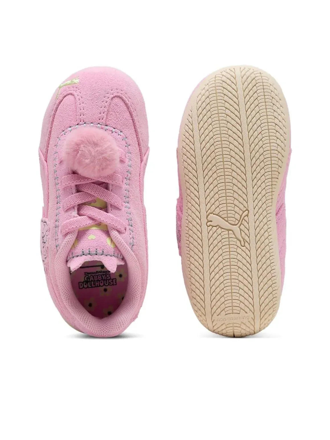 Кроссовки PUMA x Gabby's Dollhouse Speedcat 'Pink' 405781-01 — изображение 5 из 6, розовый