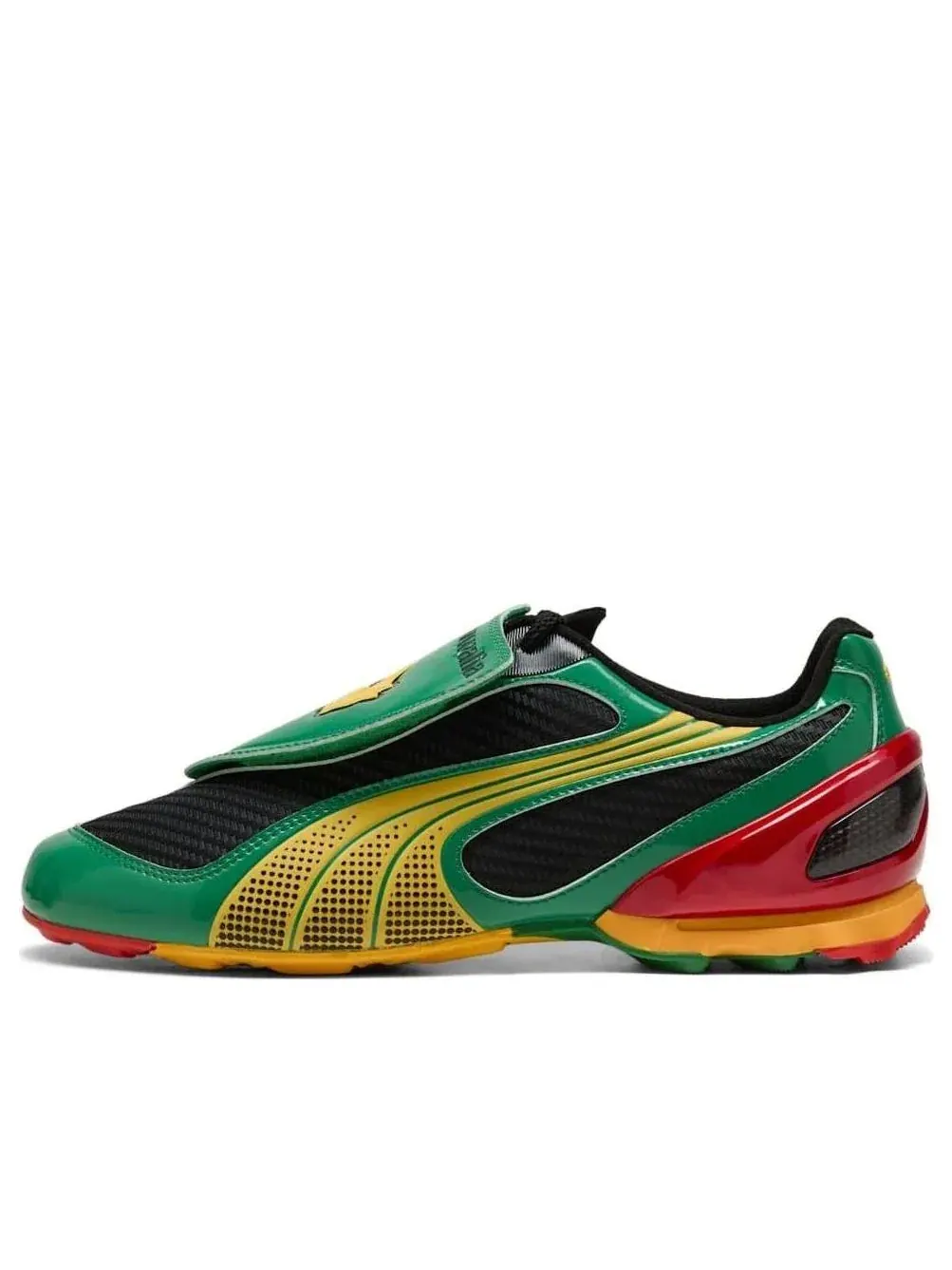 Кроссовки PUMA x Ahluwalia V-S1 GR 'Green Yellow Red' 405836-01 — изображение 1 из 6, зеленый