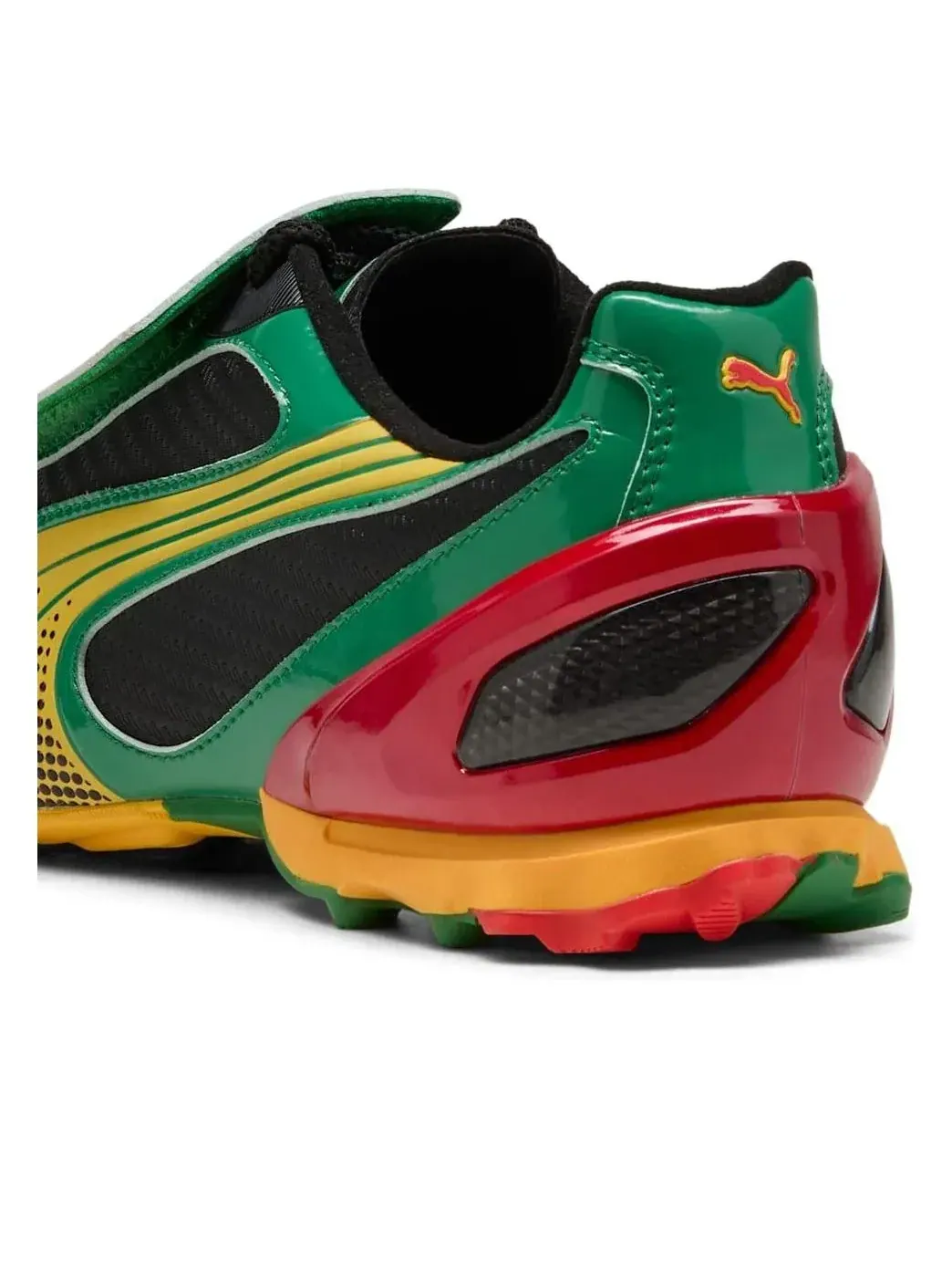 Кроссовки PUMA x Ahluwalia V-S1 GR 'Green Yellow Red' 405836-01 — изображение 4 из 6, зеленый