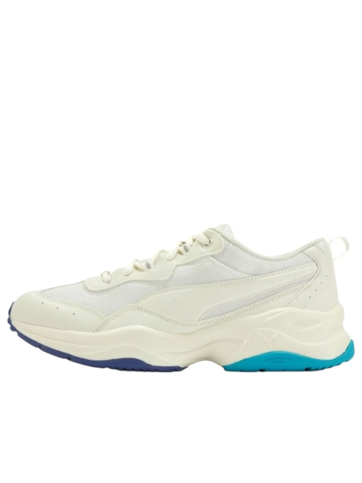 Кроссовки (WMNS) PUMA Cilia 'White Blue Silver' — изображение 1 из 4, белый