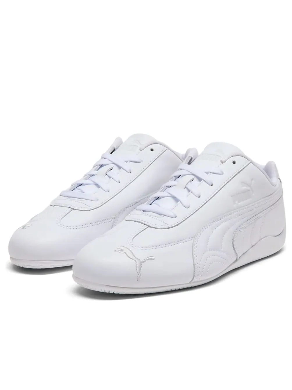 (WMNS) Puma Speedcat Full Leather 'White' — изображение 6 из 6, белый