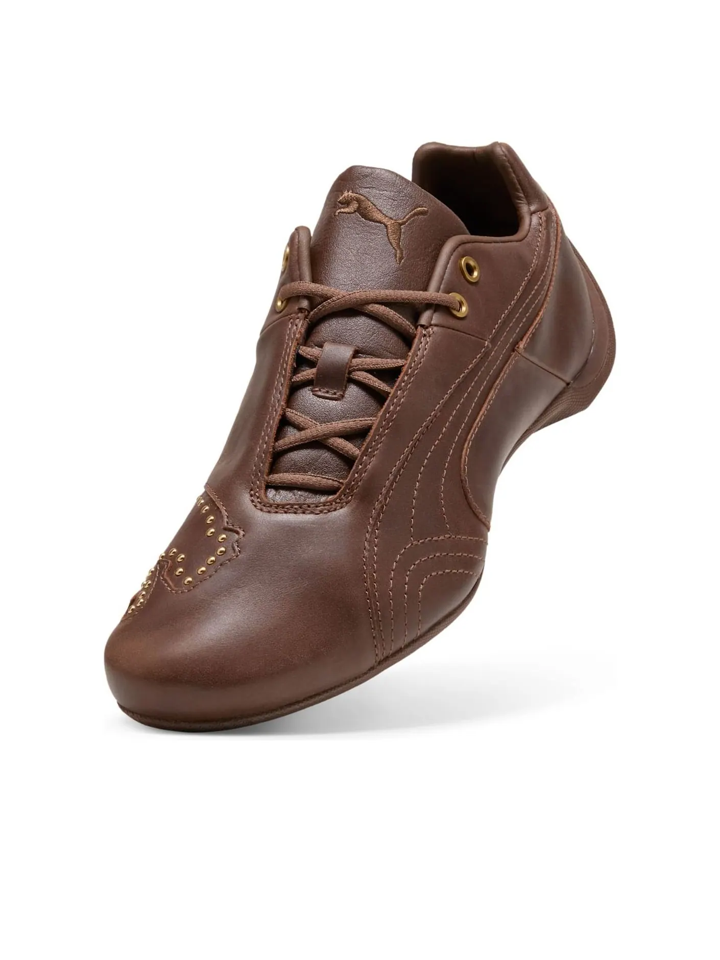 Puma Future Cat 'Studs Espresso Brown' — изображение 2 из 5, коричневый/золотистый