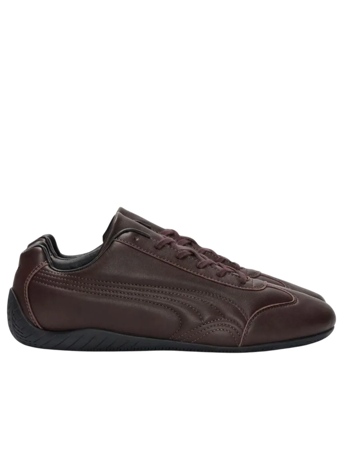 Кроссовки PUMA x JJJJound Speedcat Leather 'Brown' — изображение 2 из 6, коричневый
