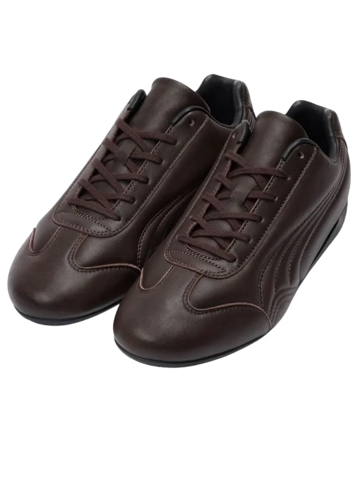 Кроссовки PUMA x JJJJound Speedcat Leather 'Brown' — изображение 3 из 6, коричневый