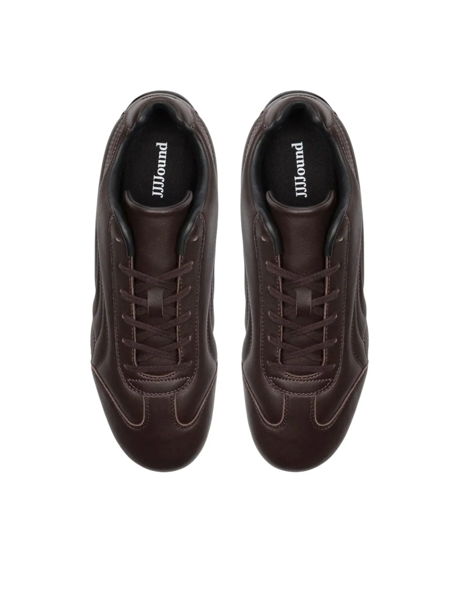 Кроссовки PUMA x JJJJound Speedcat Leather 'Brown' — изображение 4 из 6, коричневый