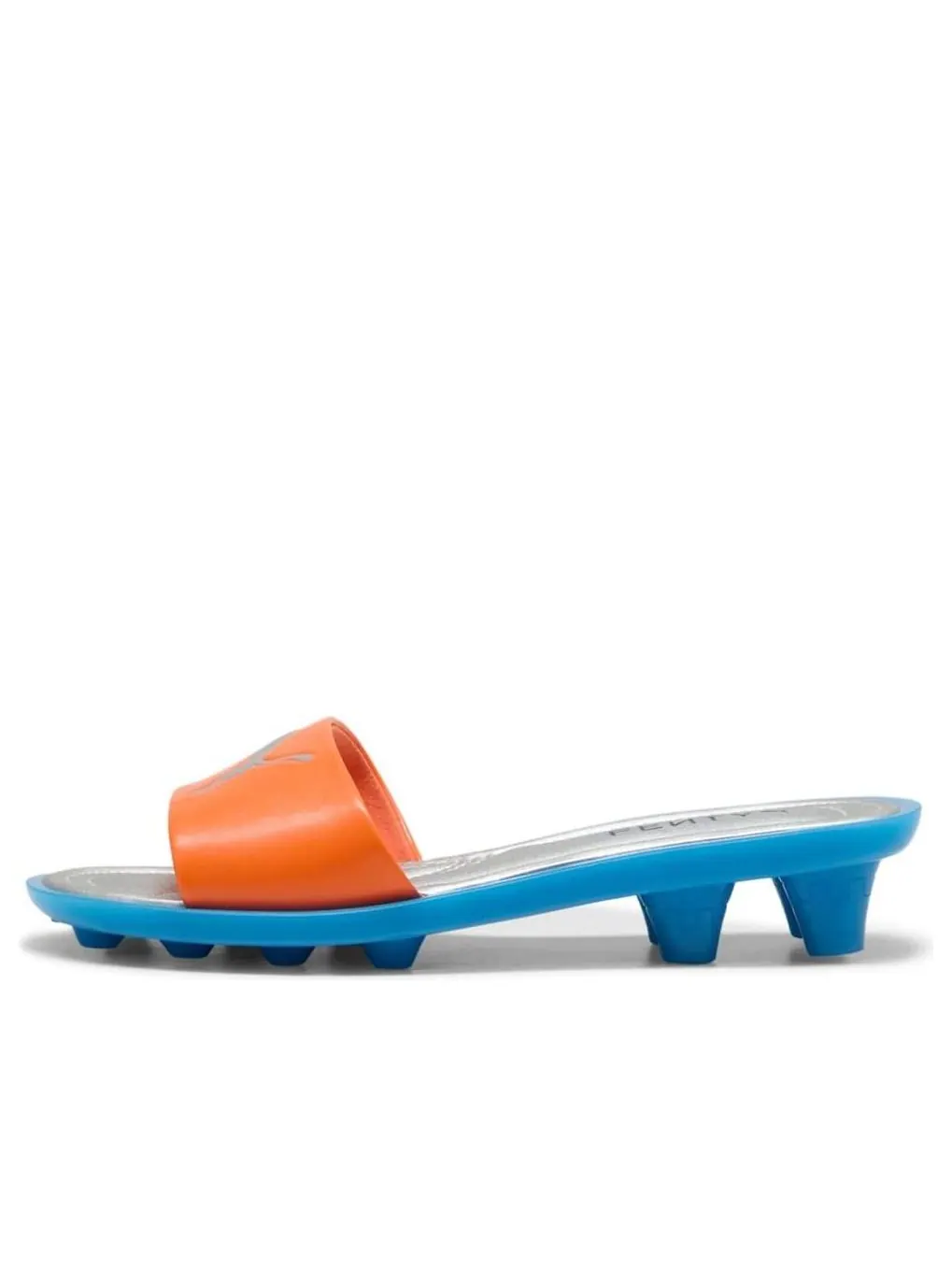 Сандалии (WMNS) PUMA x FENTY Cat Cleat Sandals 'Rickie Orange Racing Blue' — изображение 1 из 6, оранжевый