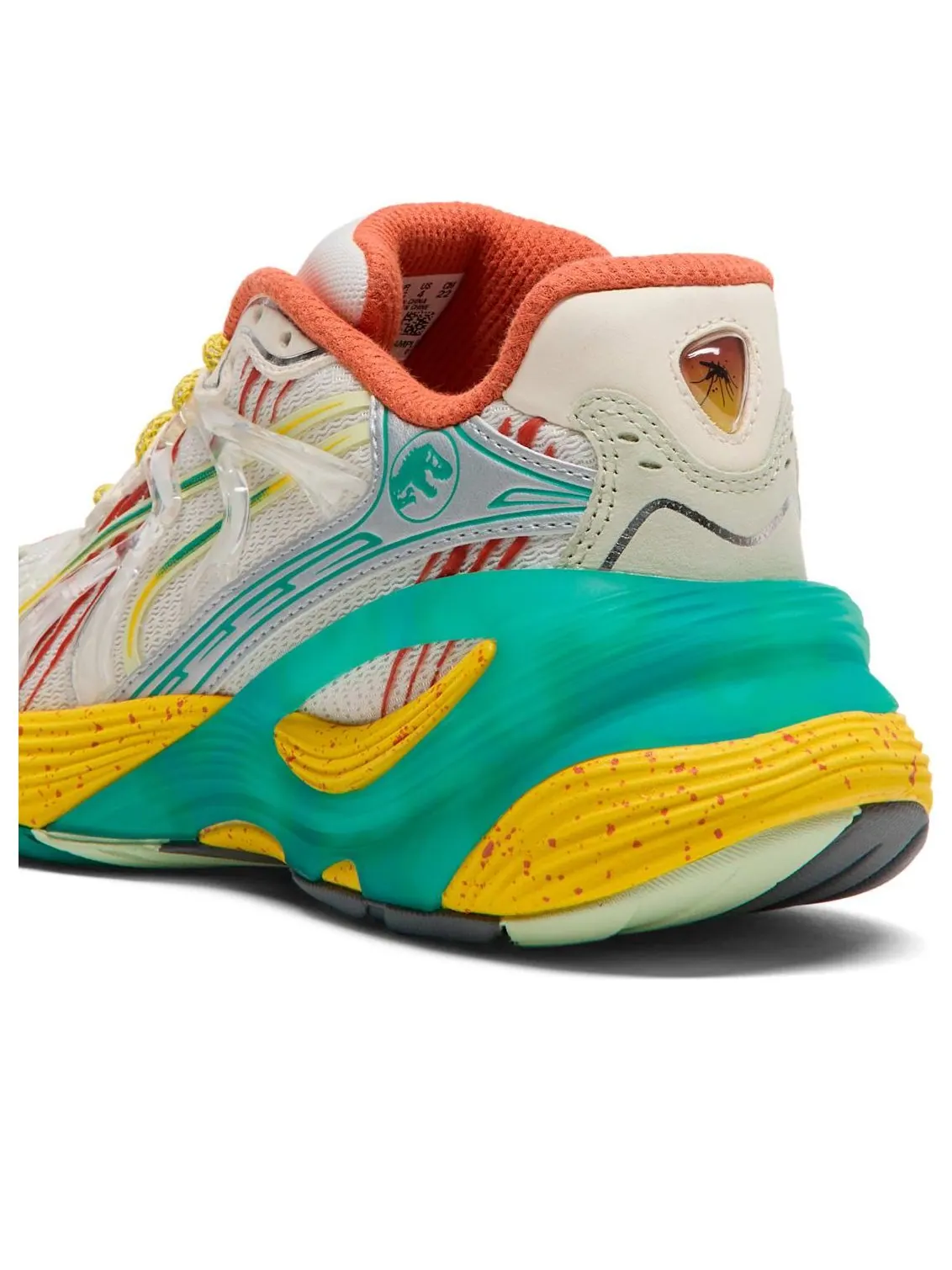 (GS) Puma x Jurassic World Inverse 'Rebirth' — изображение 4 из 6, белый/желтый/зеленый