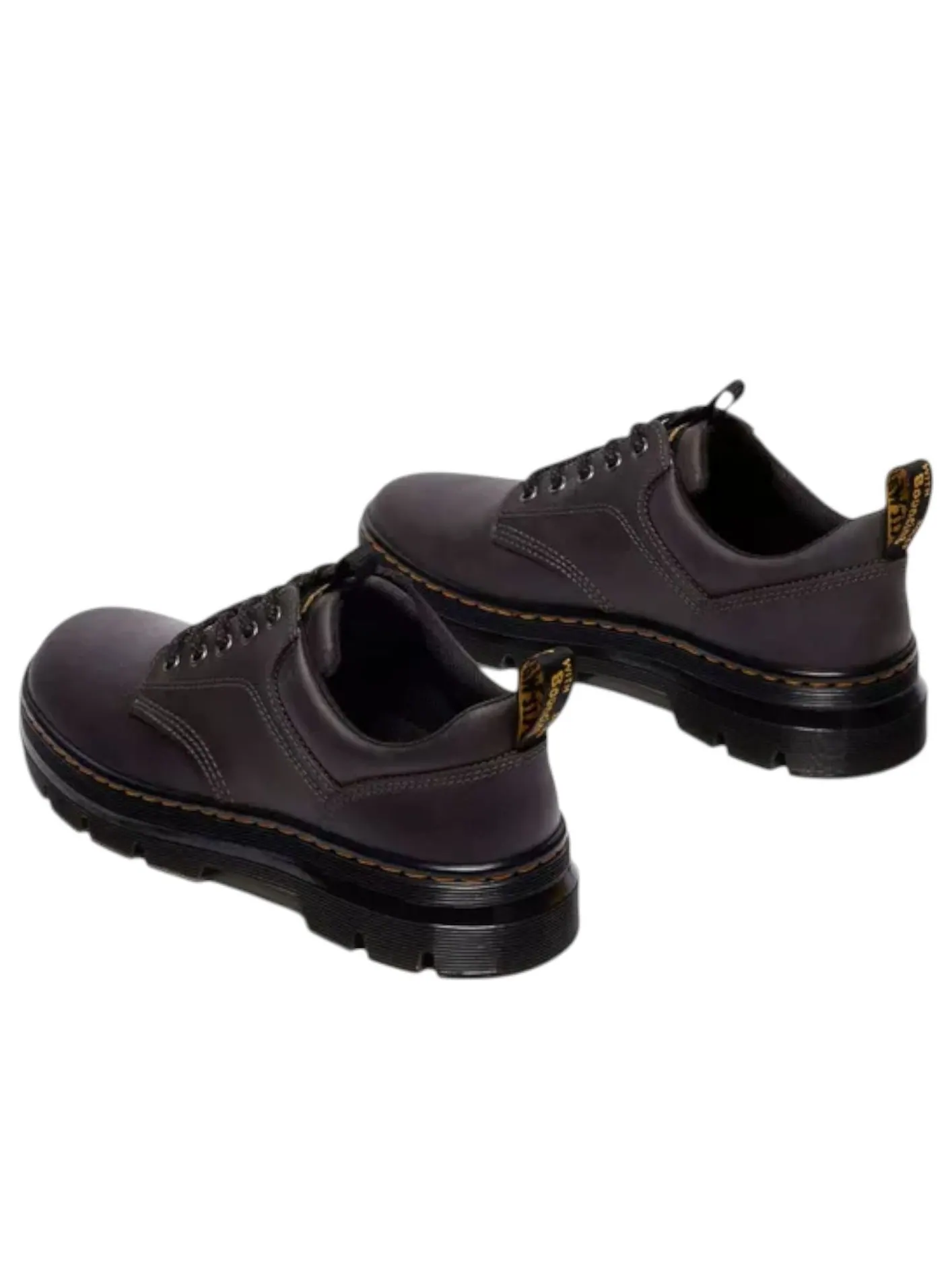 Ботинки Dr. Martens Reeder Utility, кожаные — изображение 3 из 6, черный