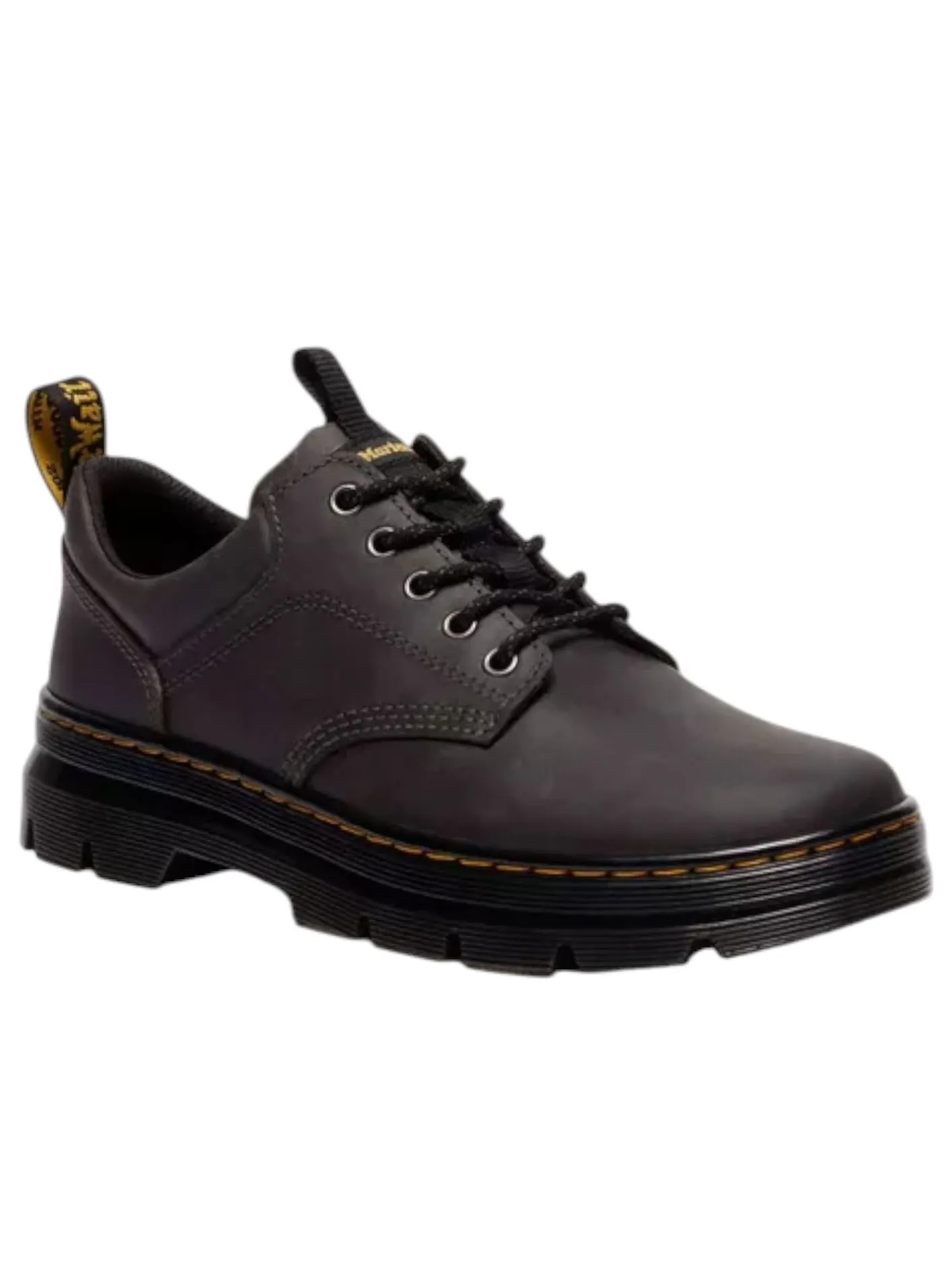 Ботинки Dr. Martens Reeder Utility, кожаные — изображение 5 из 6, черный