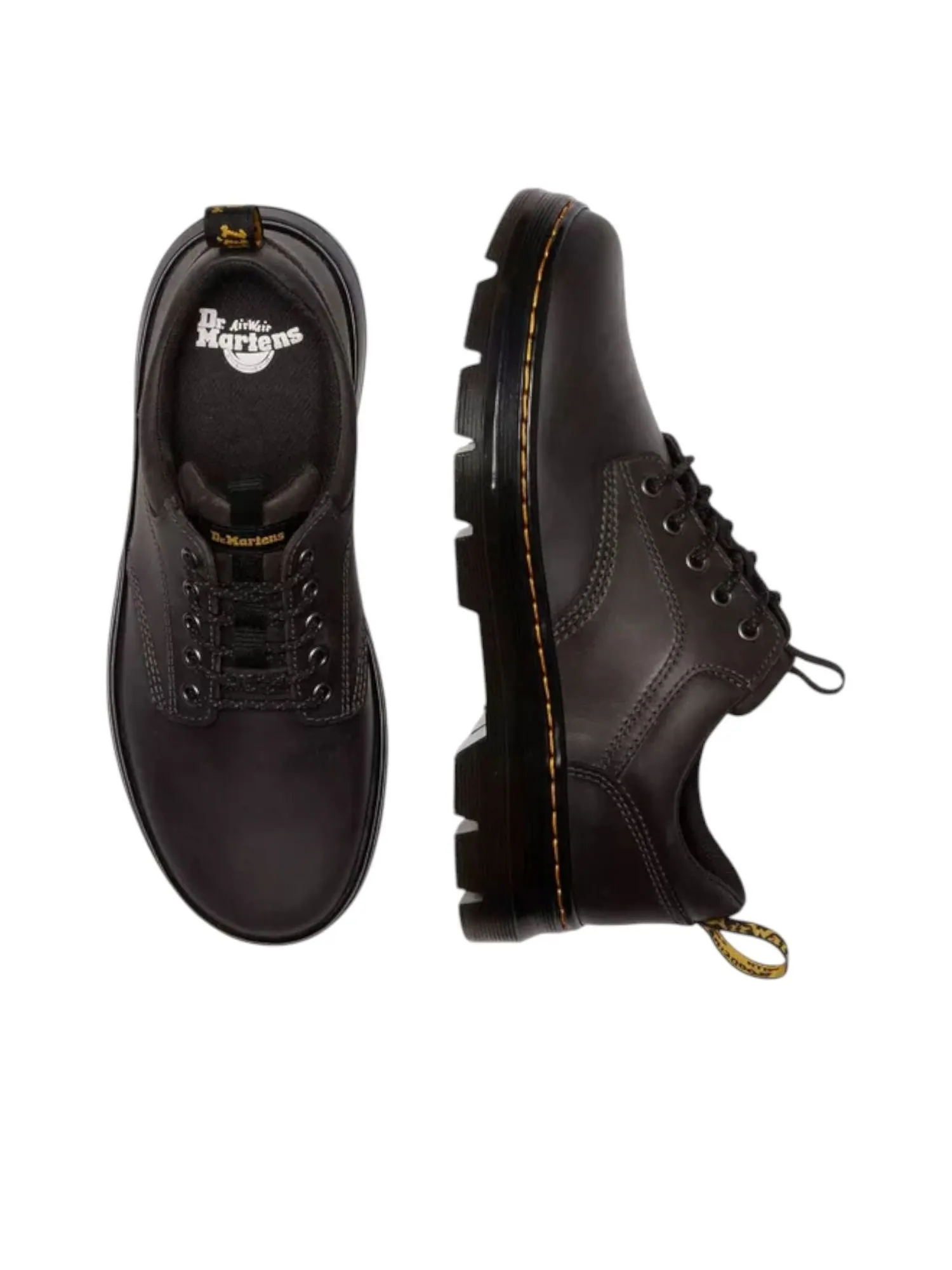 Ботинки Dr. Martens Reeder Utility, кожаные — изображение 6 из 6, черный