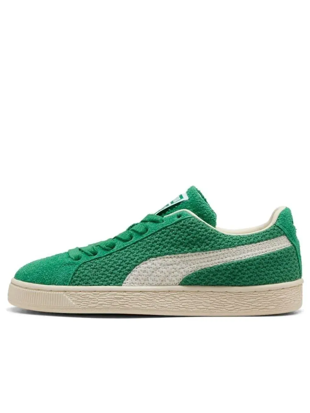 Кроссовки PUMA Suede Crochet 'Archive Green PUMA White' 406090-02 — изображение 1 из 6, зеленый