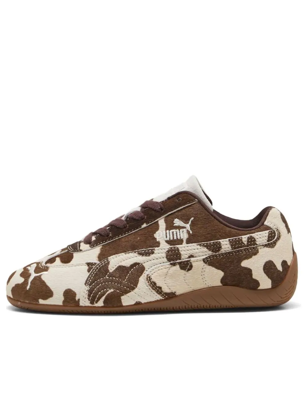 Кроссовки (WMNS) PUMA Speedcat OG 'Cow Print' — изображение 1 из 6, коричневый