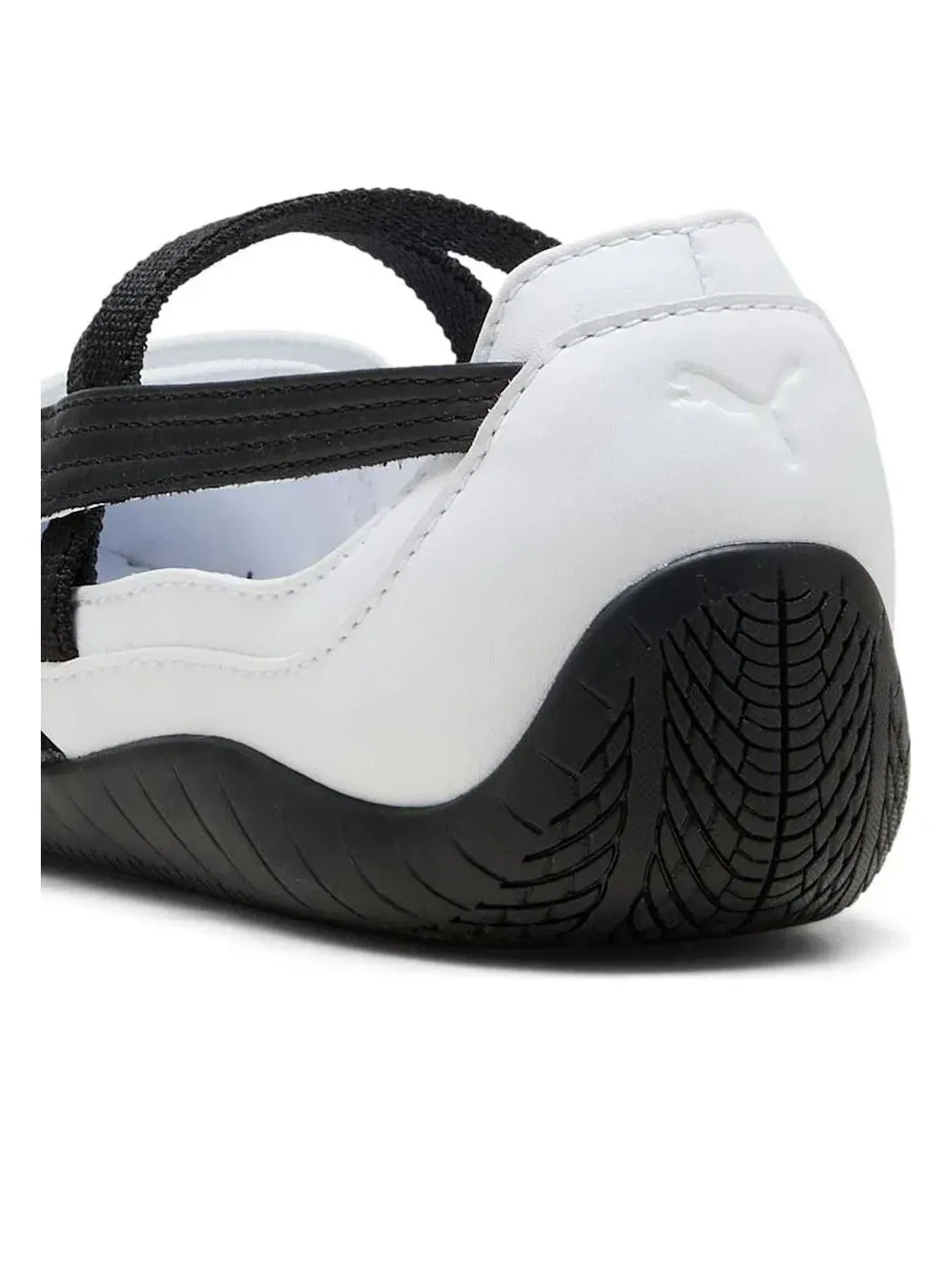 Женские кожаные кроссовки-балетки Speedcat Ballet PUMA — изображение 4 из 6, белый