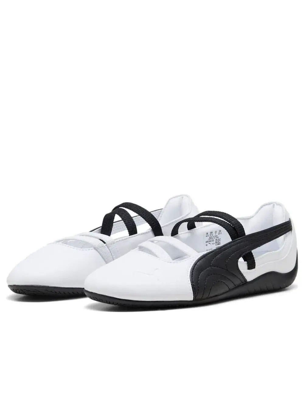 Женские кожаные кроссовки-балетки Speedcat Ballet PUMA — изображение 6 из 6, белый