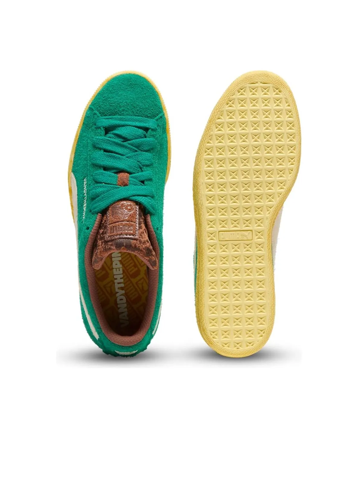 Puma x VANDYTHEPINK Suede 'Grassy Green' — изображение 5 из 6, зеленый