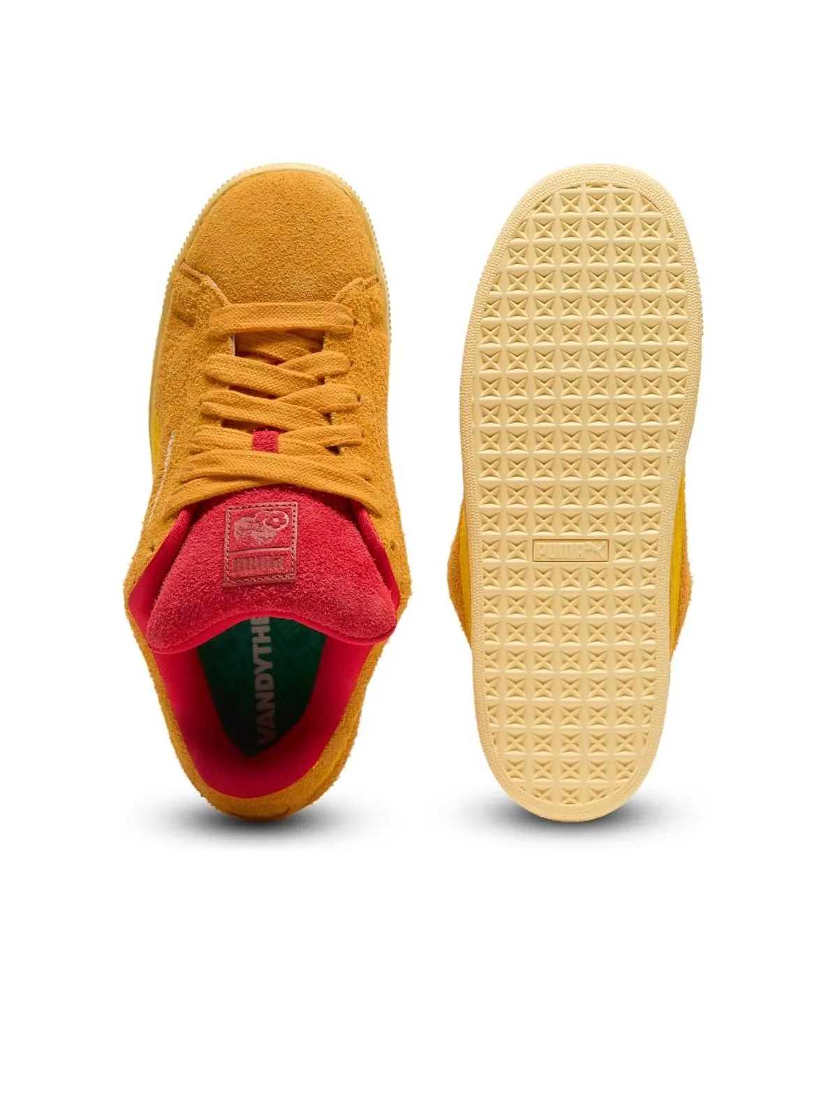 Кроссовки PUMA x VANDYTHEPINK Suede XL 'Ginger Tea Tangerine' — изображение 5 из 6, оранжевый