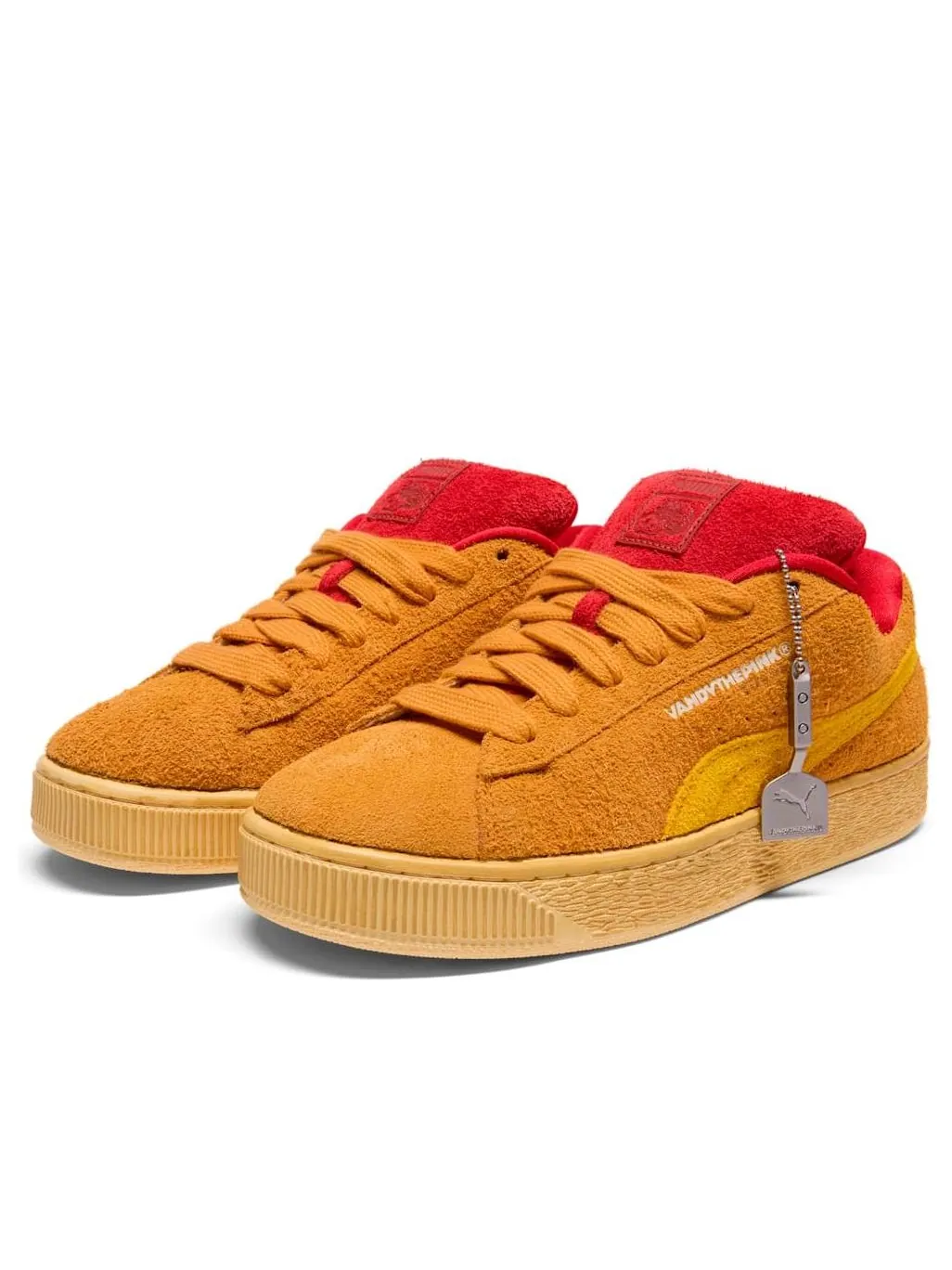 Кроссовки PUMA x VANDYTHEPINK Suede XL 'Ginger Tea Tangerine' — изображение 6 из 6, оранжевый