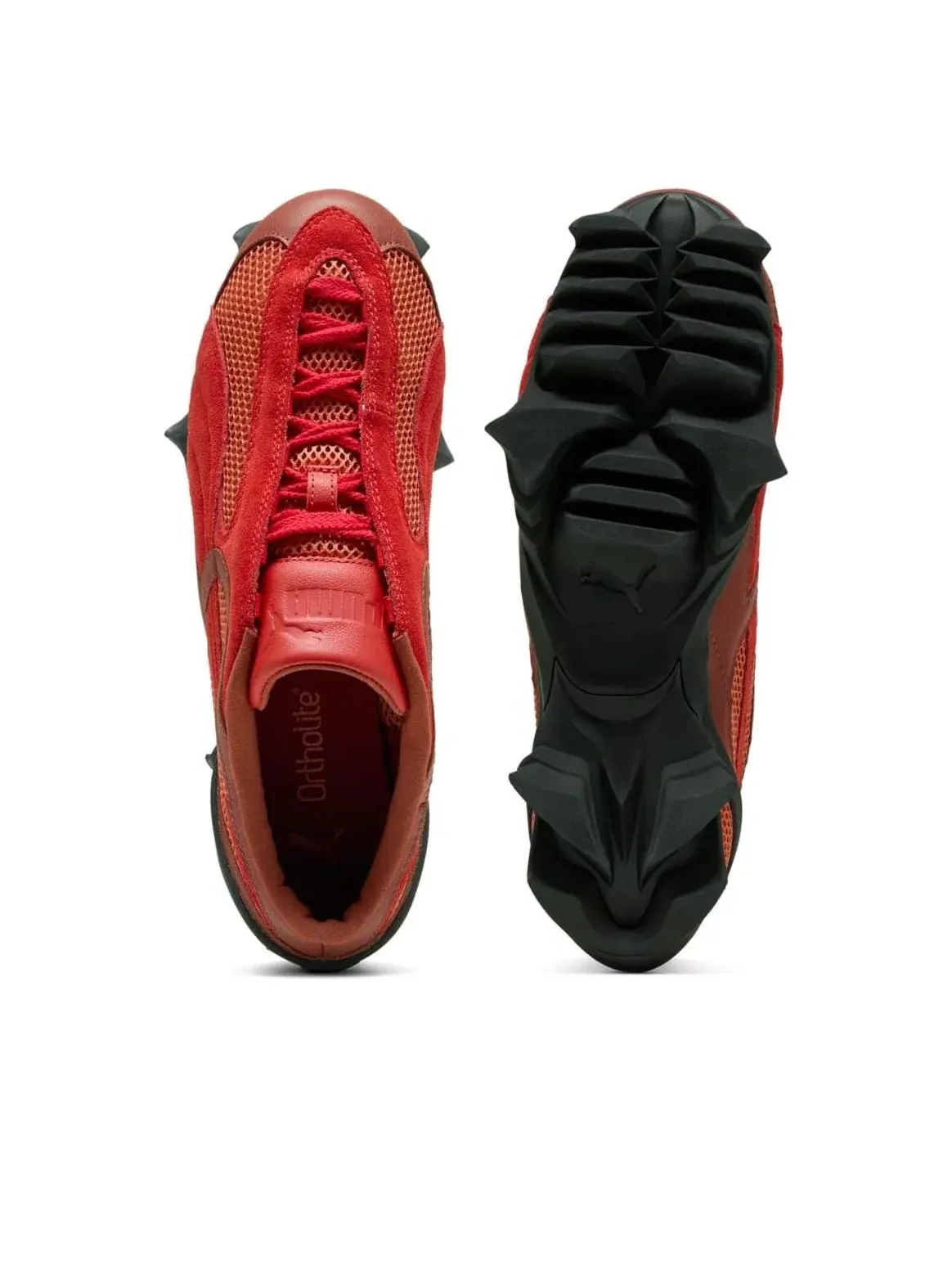 Кроссовки PUMA Beisser Bleached 'Bordeaux Red Candy Apple' — изображение 5 из 6, красный