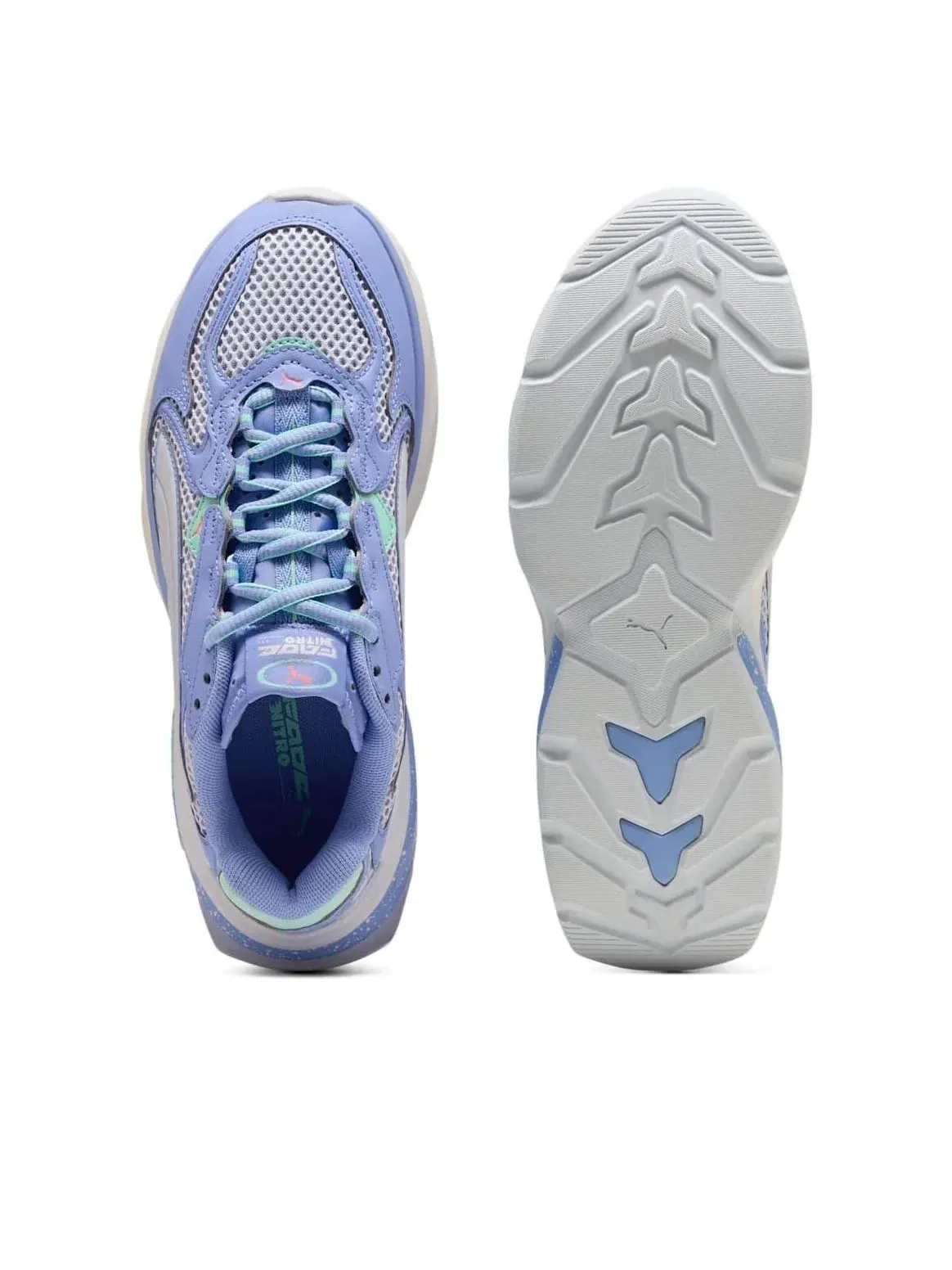 Кроссовки PUMA Fade 'Intense Lavender Silver Mist' 406203-02 — изображение 5 из 6, фиолетовый