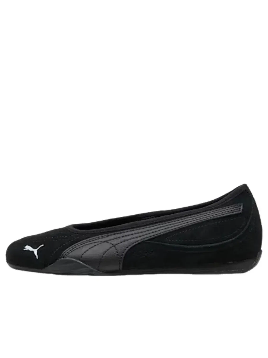 Женские кроссовки-балетки с закрытым носком Puma Catch Soleil Black — изображение 1 из 5, черный