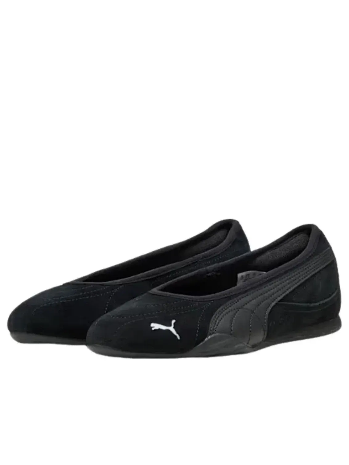 Женские кроссовки-балетки с закрытым носком Puma Catch Soleil Black — изображение 2 из 5, черный