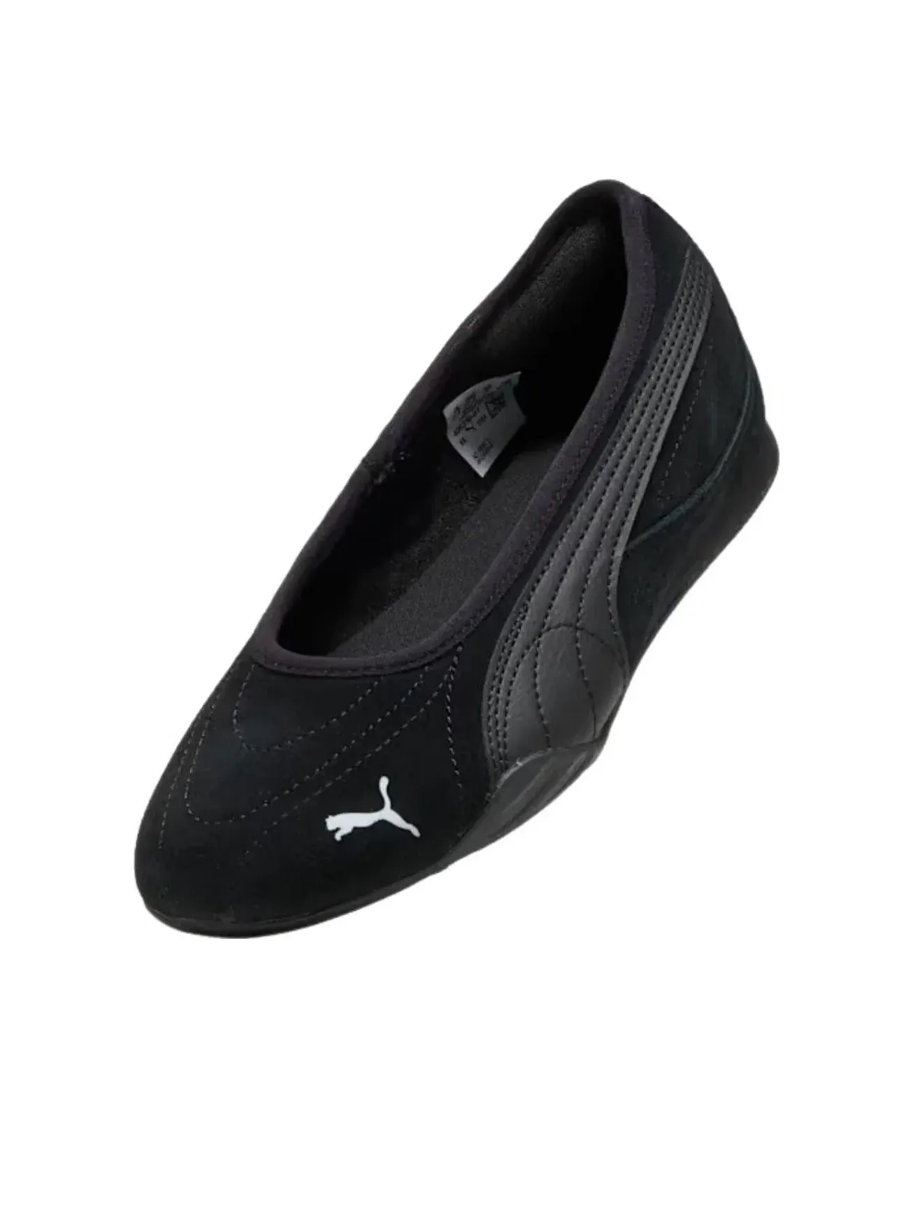 Женские кроссовки-балетки с закрытым носком Puma Catch Soleil Black — изображение 5 из 5, черный