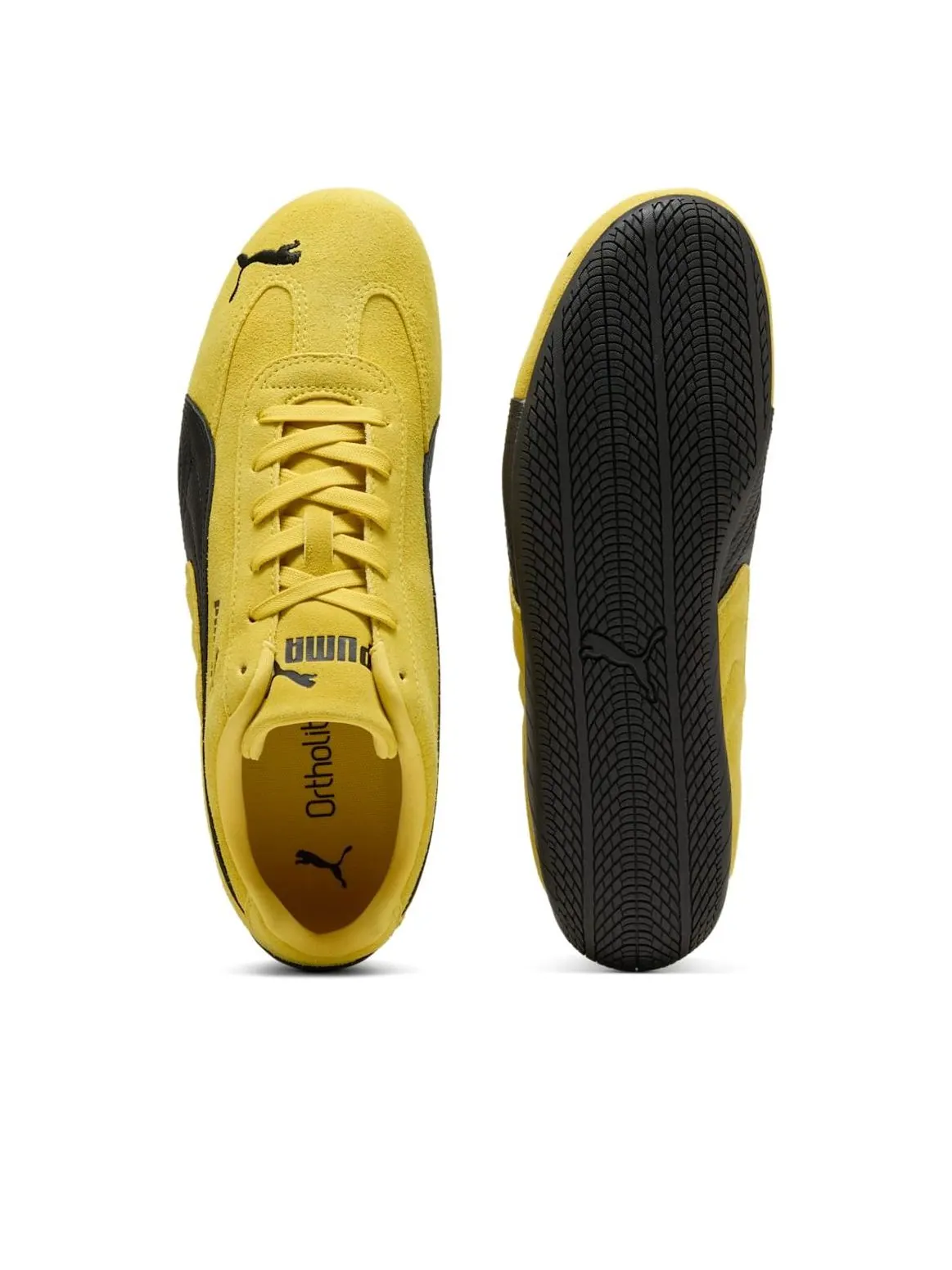Кроссовки PUMA Speedcat 'Bailey Yellow Black' — изображение 5 из 6, желтый