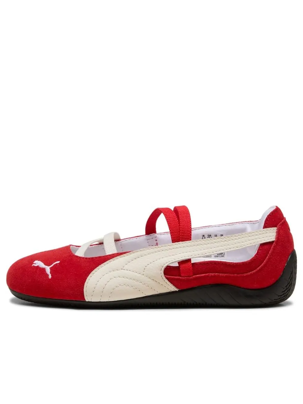 (WMNS) Балетная фигурка Puma Speedcat «Красный белый» — изображение 1 из 5, красный/белый