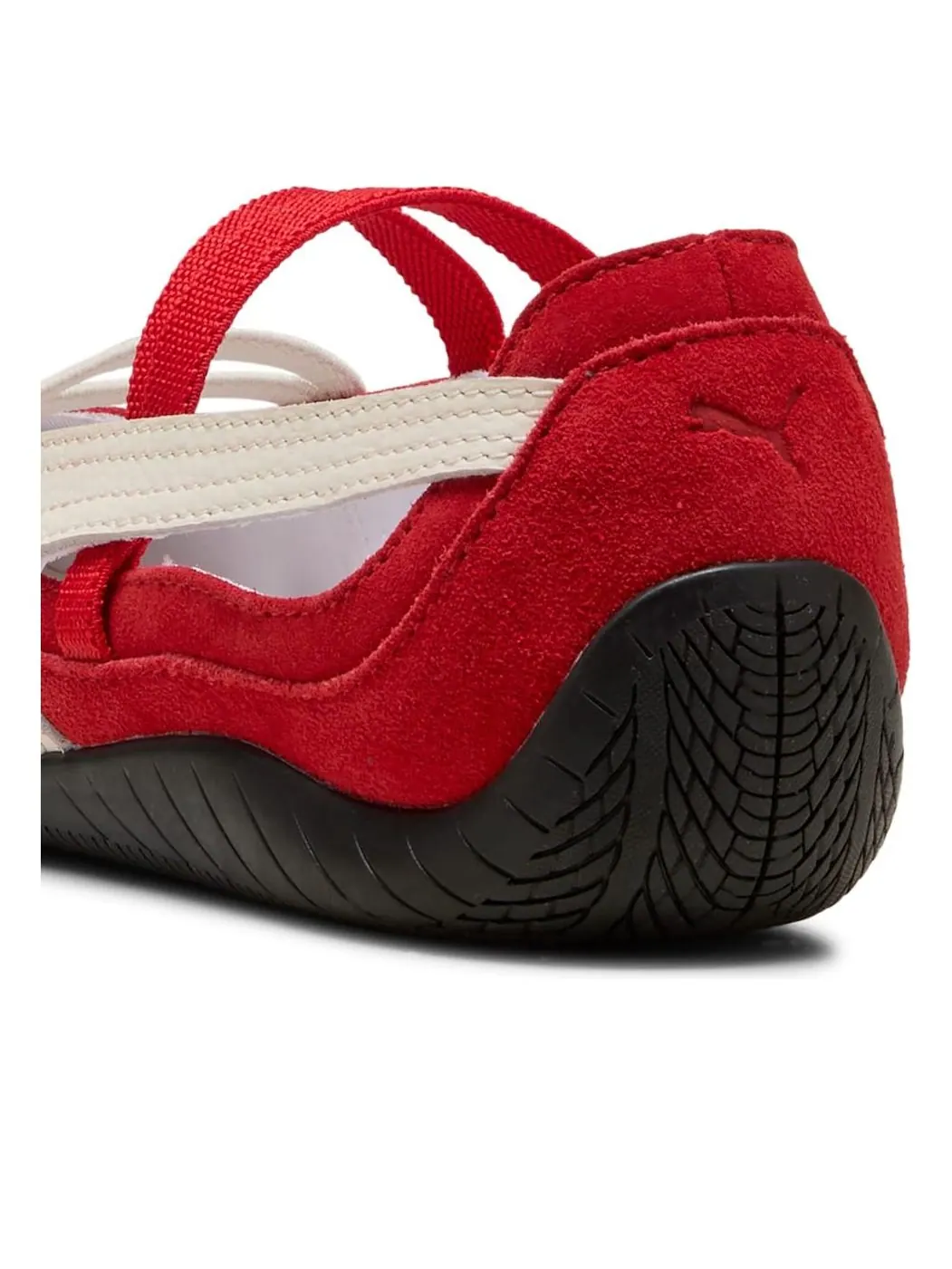 (WMNS) Балетная фигурка Puma Speedcat «Красный белый» — изображение 4 из 5, красный/белый