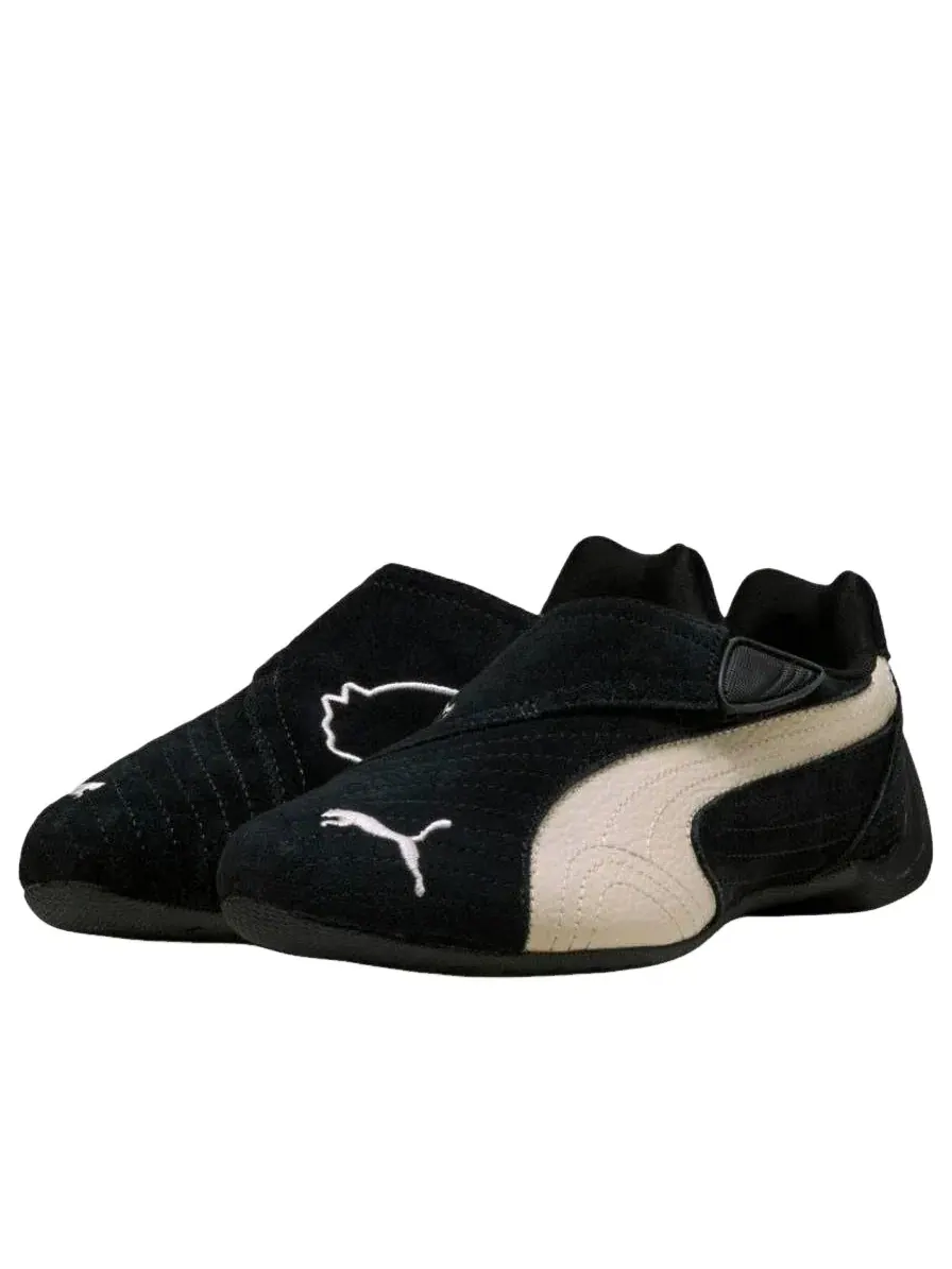 Мужские кроссовки с замшевым верхом Slipcat PUMA — изображение 3 из 4, черный