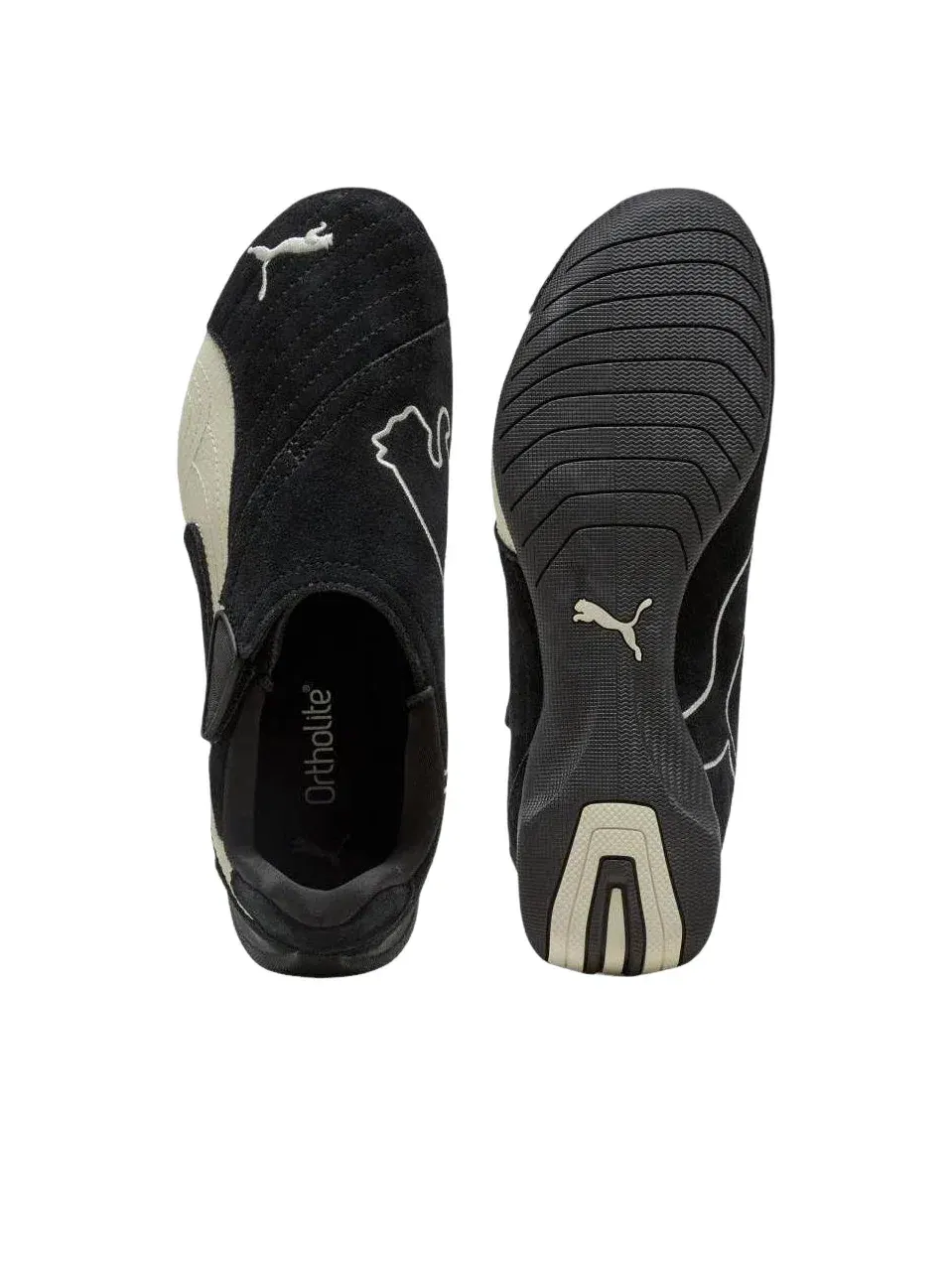Мужские кроссовки с замшевым верхом Slipcat PUMA — изображение 4 из 4, черный