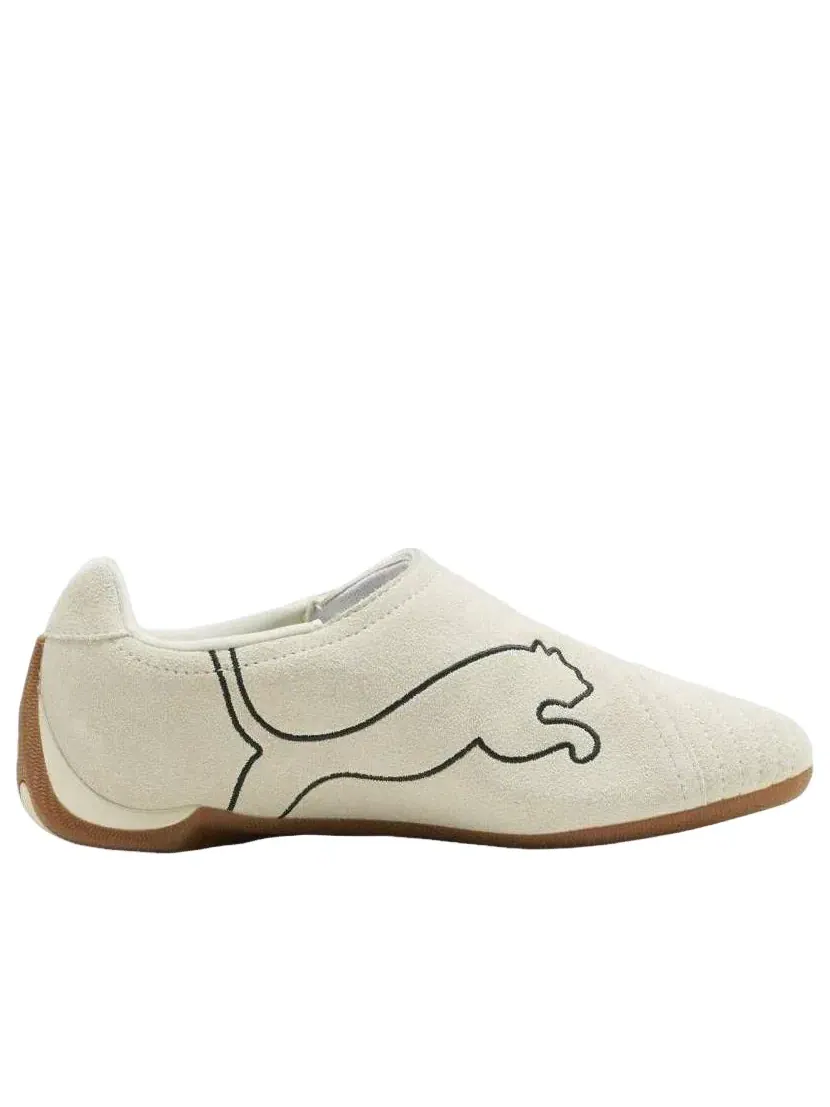 Мужские кроссовки с замшевым верхом Slipcat Alpine Snow PUMA — изображение 2 из 4, белый