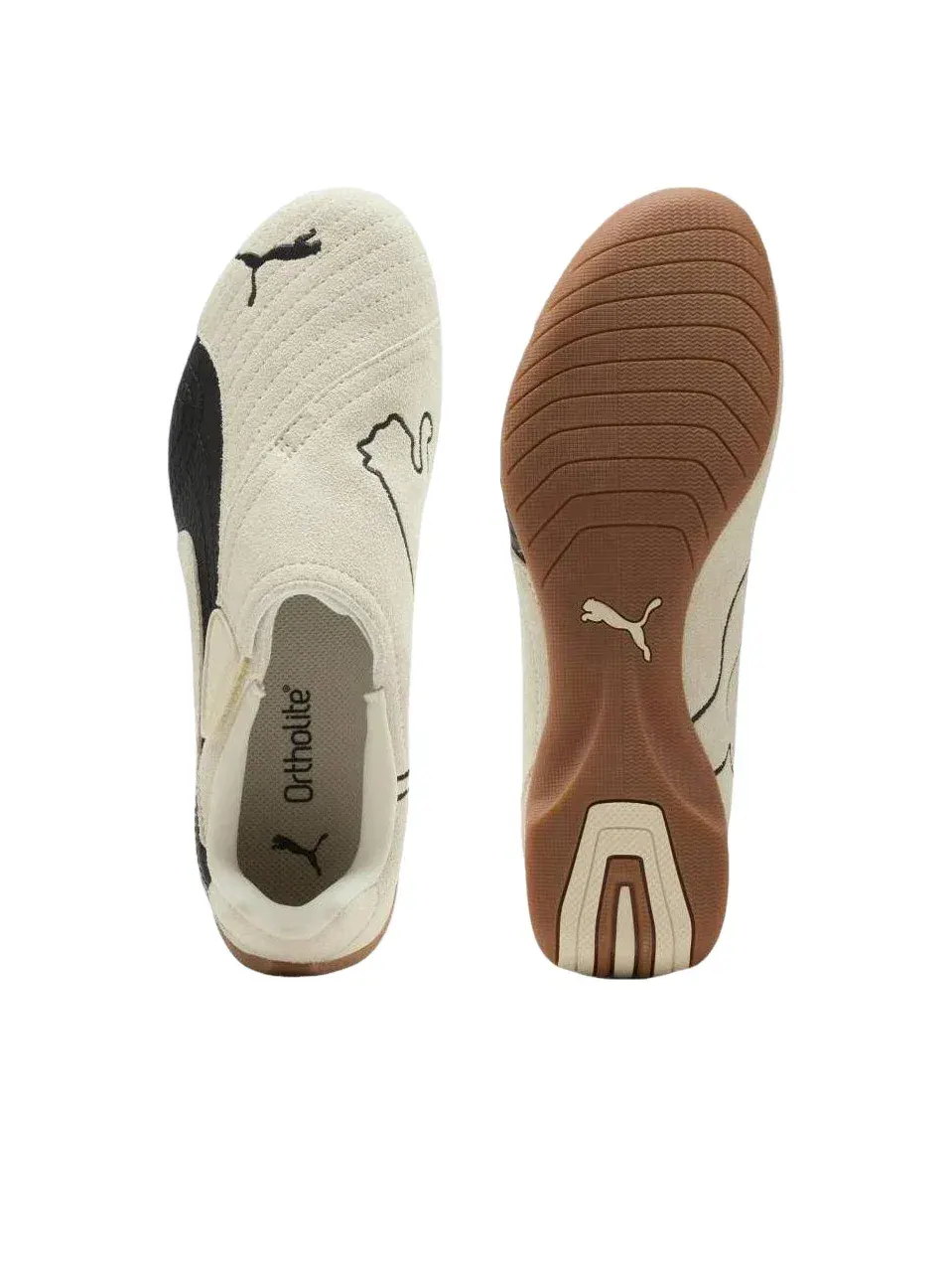 Мужские кроссовки с замшевым верхом Slipcat Alpine Snow PUMA — изображение 4 из 4, белый