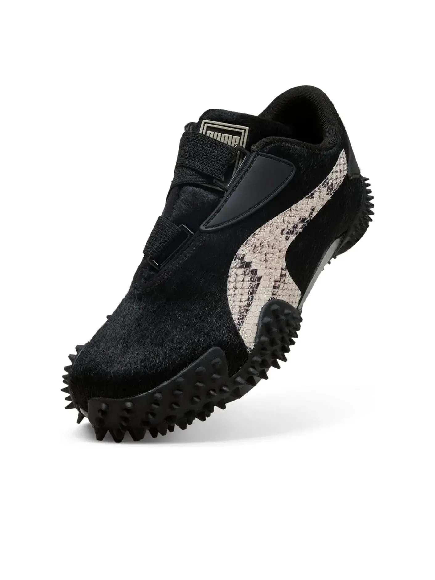 Женские кроссовки с замшевым верхом PUMA x A$AP ROCKY Mostro OG Pony Hair — изображение 5 из 6, черный