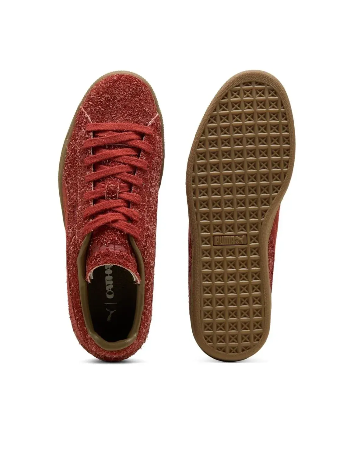 Кроссовки PUMA x Danielle Cathari Speedcat Washed 'Mars Red' — изображение 5 из 6, красный
