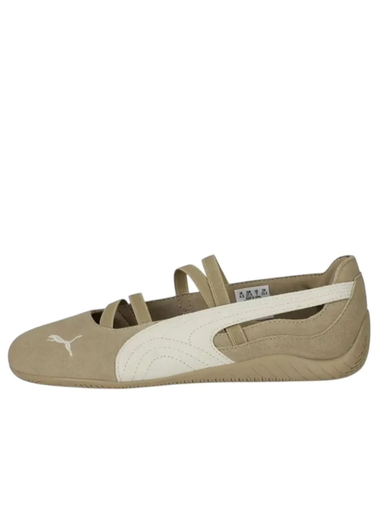 Кроссовки (WMNS) PUMA Speedcat Ballet 'Suede Tan Warm White' — изображение 1 из 4, бежевый