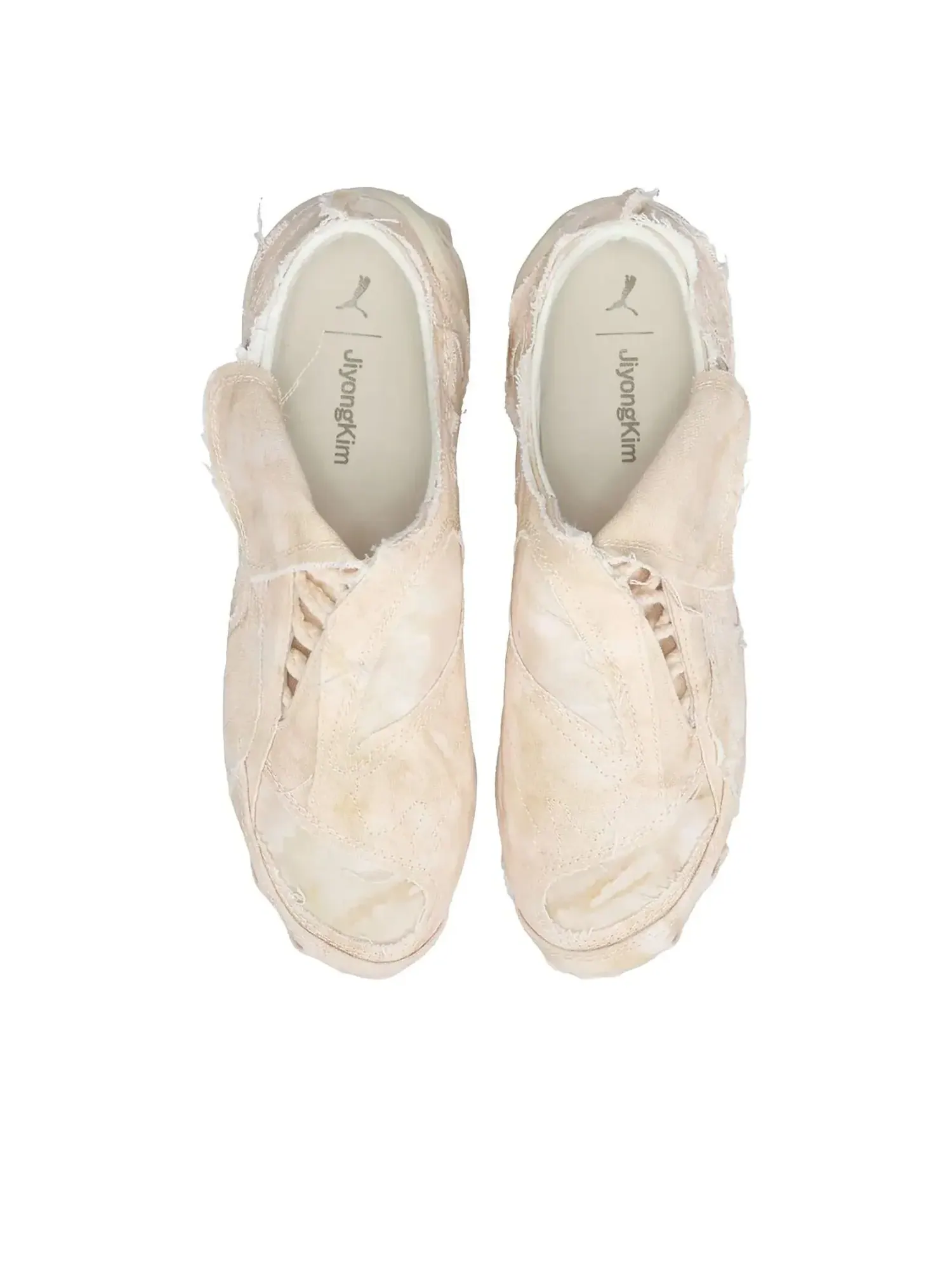 Кроссовки PUMA x Jiyong Kim V-S1 Craft 'DW Ivory' — изображение 3 из 6, бежевый