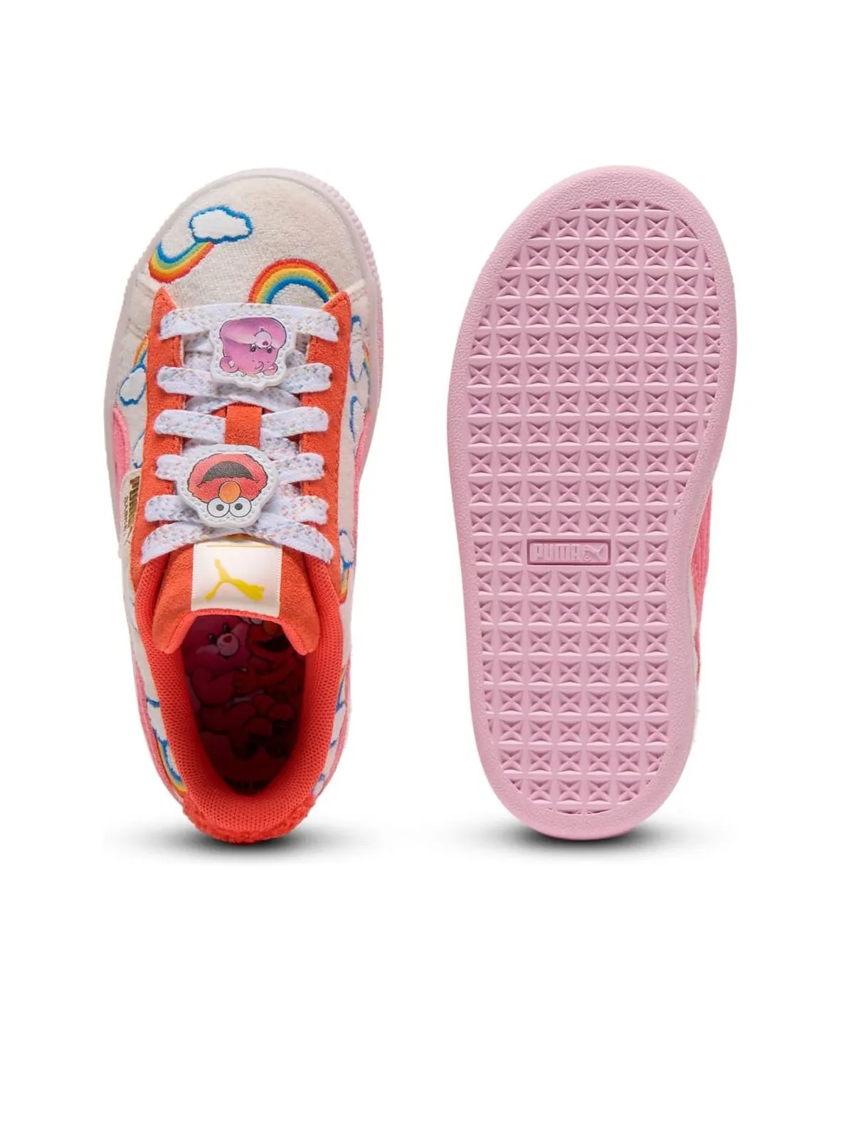 (P.S.) Puma x Care Bears x Sesame Street Basket 'Frosted Ivory' — изображение 5 из 6