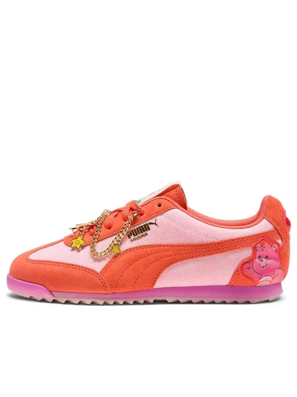 (WMNS) Puma x Care Bears x Sesame Street Arizona 'Pearl Pink' — изображение 1 из 6, розовый/красный