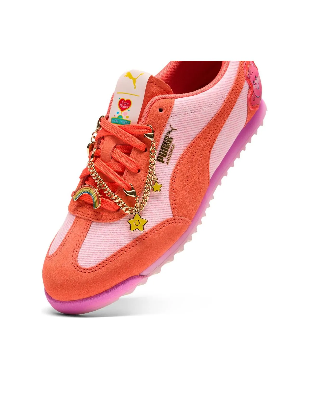 (WMNS) Puma x Care Bears x Sesame Street Arizona 'Pearl Pink' — изображение 3 из 6, розовый/красный