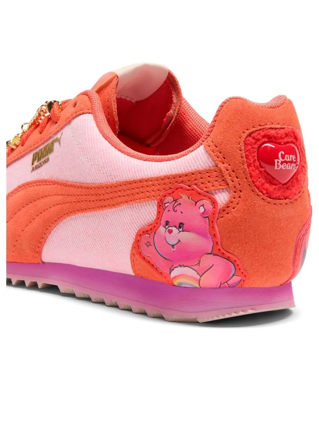(WMNS) Puma x Care Bears x Sesame Street Arizona 'Pearl Pink' — изображение 4 из 6, розовый/красный