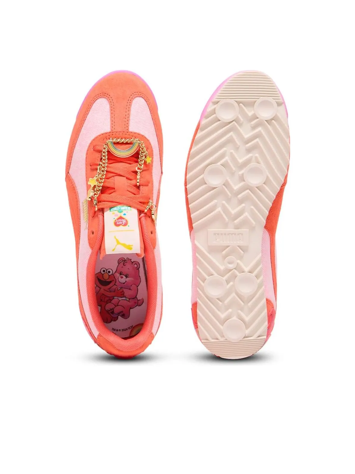 (WMNS) Puma x Care Bears x Sesame Street Arizona 'Pearl Pink' — изображение 5 из 6, розовый/красный