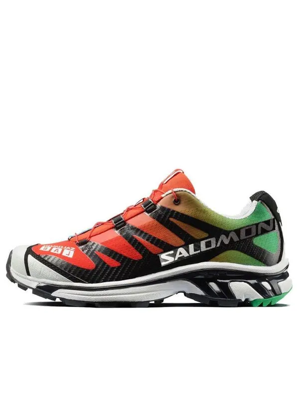 Кроссовки x the broken arm xt-4 'red black green' 407016 Salomon — изображение 1 из 4, мульти/черный/белый