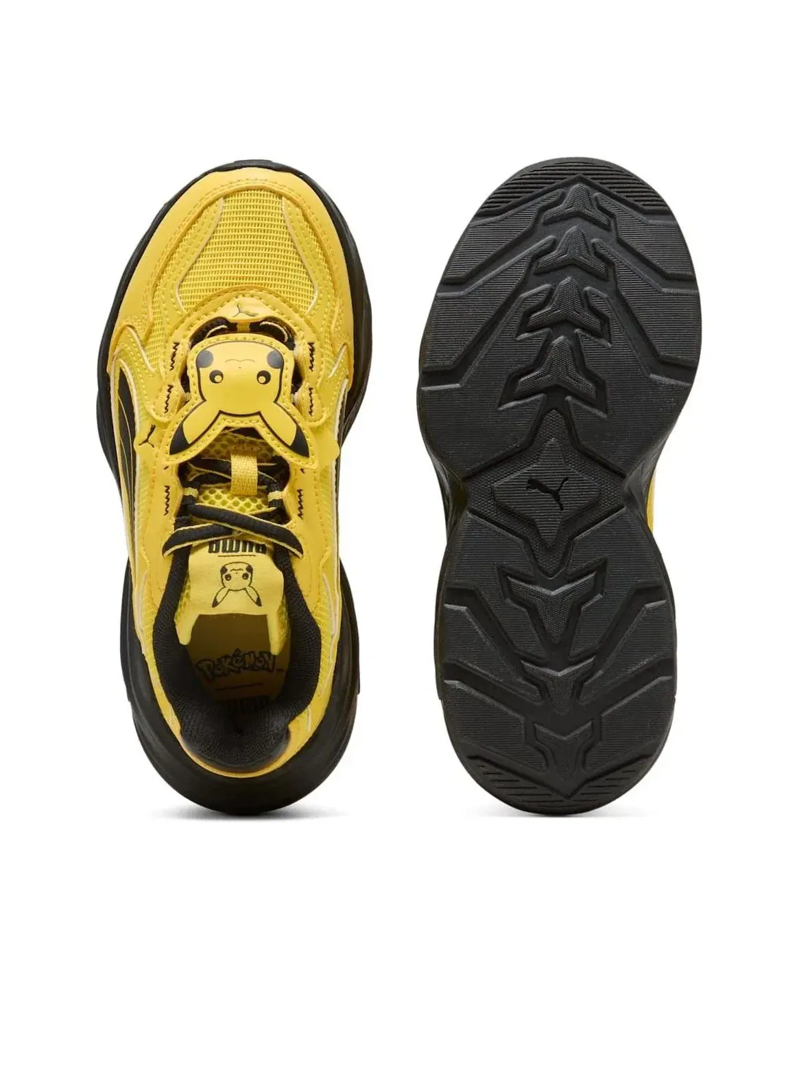 Кроссовки PUMA x Pokemon Fade 'Pikachu' 407017-01 — изображение 3 из 5, желтый