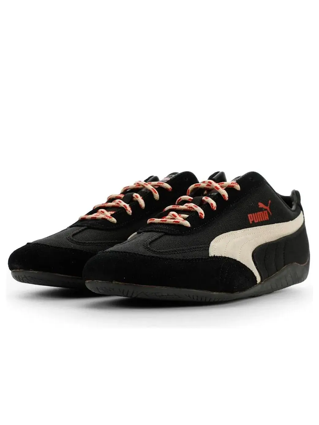 Кроссовки PUMA x NAHMIAS Speedcat 'PUMA Black Canvas Candy Apple' 407189-02 — изображение 2 из 6, черный
