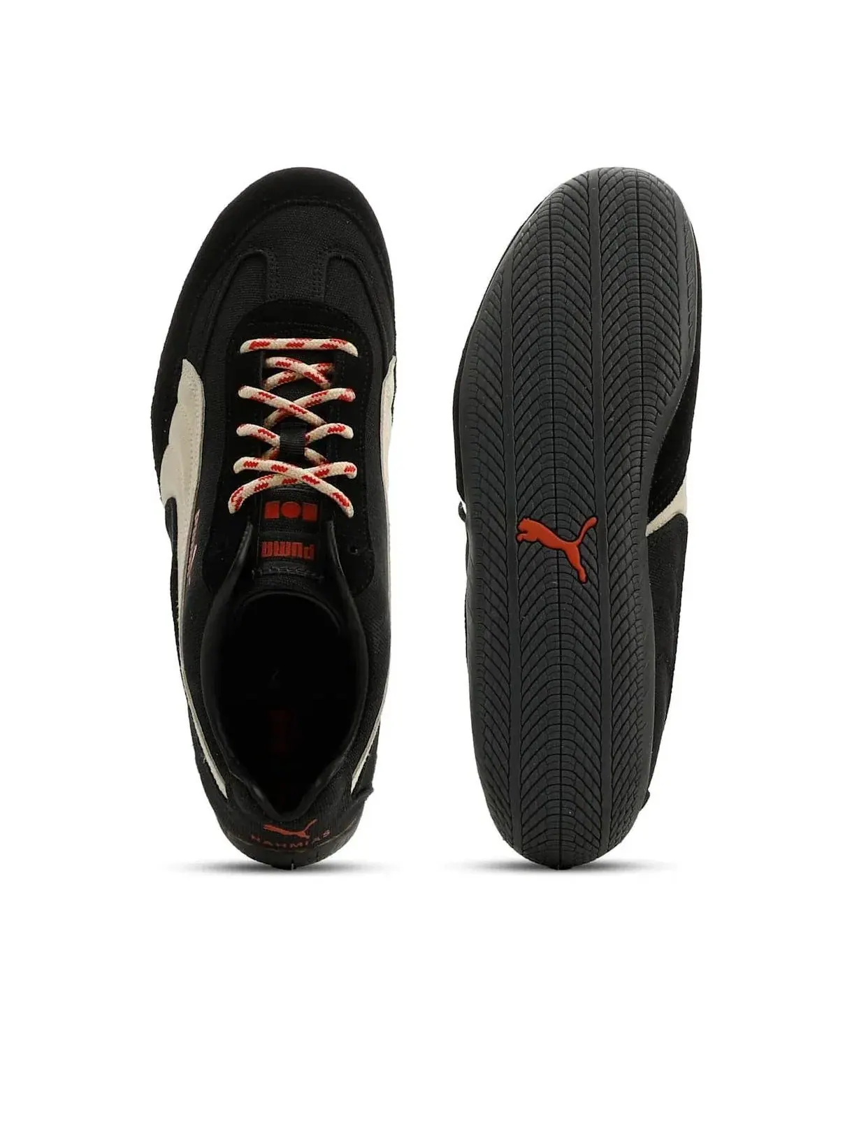 Кроссовки PUMA x NAHMIAS Speedcat 'PUMA Black Canvas Candy Apple' 407189-02 — изображение 3 из 6, черный