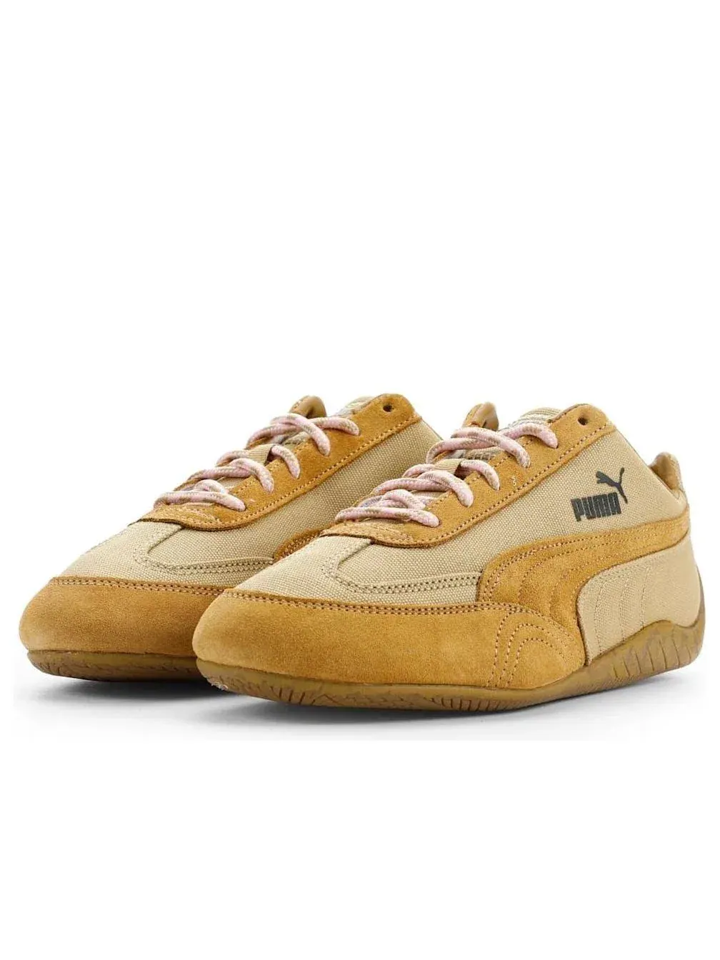 Кроссовки PUMA x NAHMIAS Speedcat 'Coffee Milk Aged Copper Pearl Pink' 407189-03 — изображение 2 из 6, коричневый