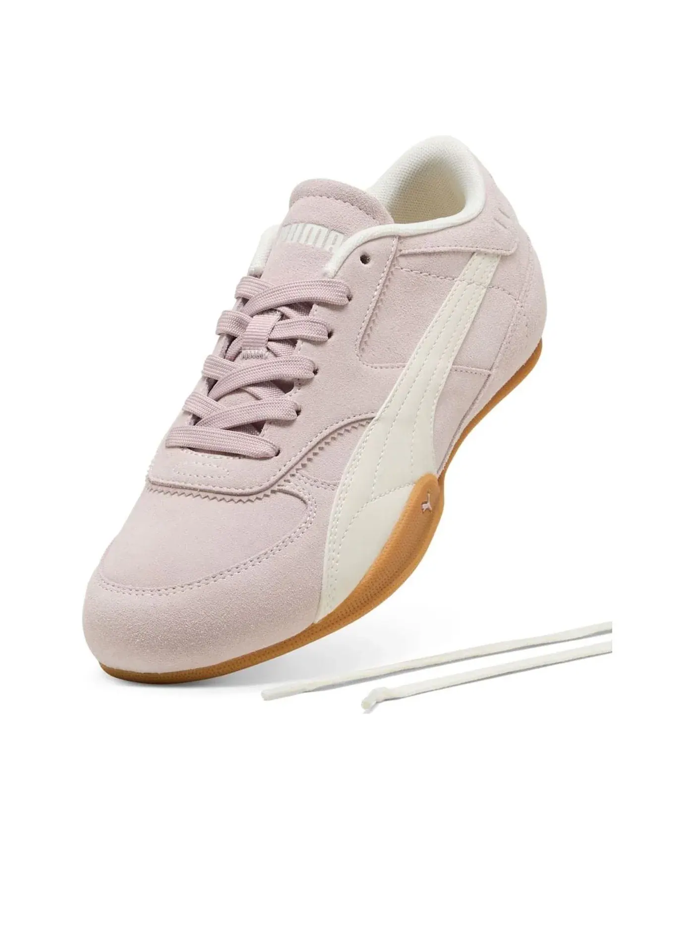 Кроссовки PUMA Bella Mina Suede 'Misty Pink Gum' 407671-01 — изображение 3 из 6, розовый
