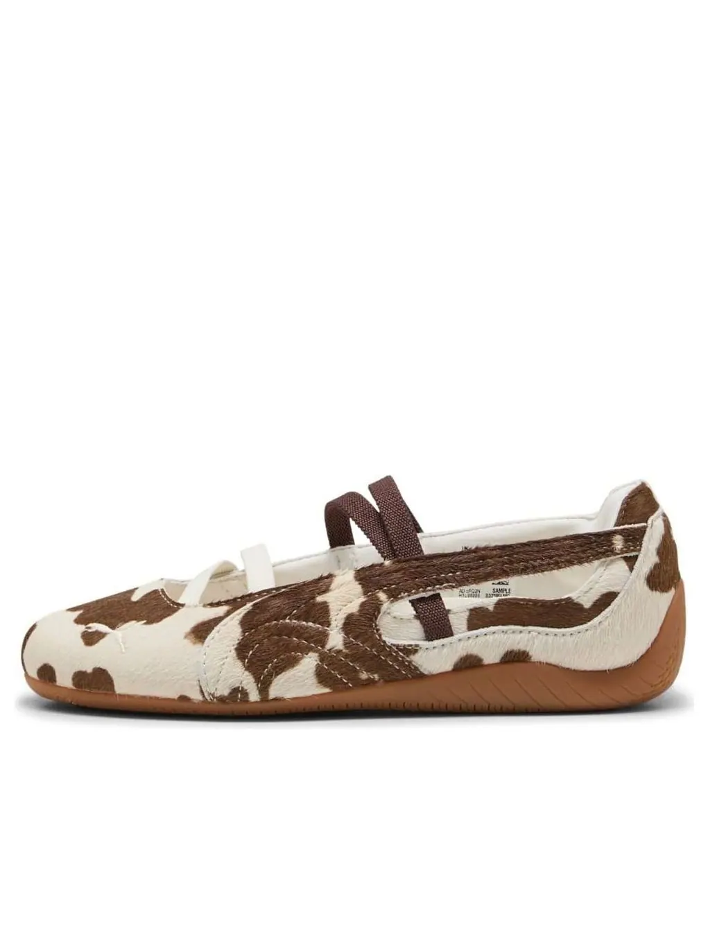 Кроссовки (WMNS) PUMA Speedcat Ballet 'Cow Print' — изображение 1 из 6, коричневый
