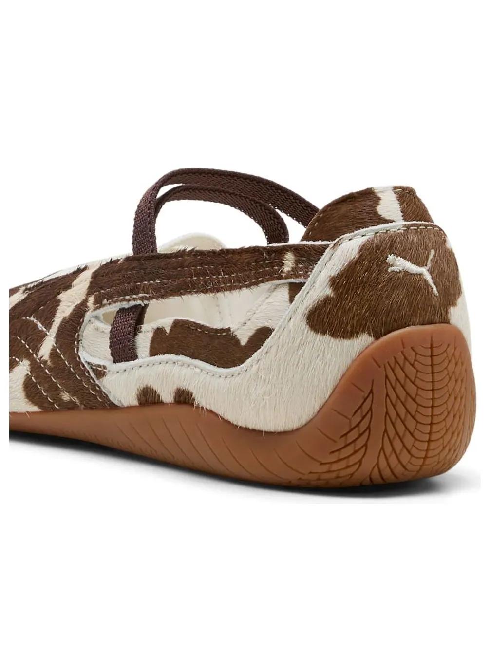 Кроссовки (WMNS) PUMA Speedcat Ballet 'Cow Print' — изображение 4 из 6, коричневый
